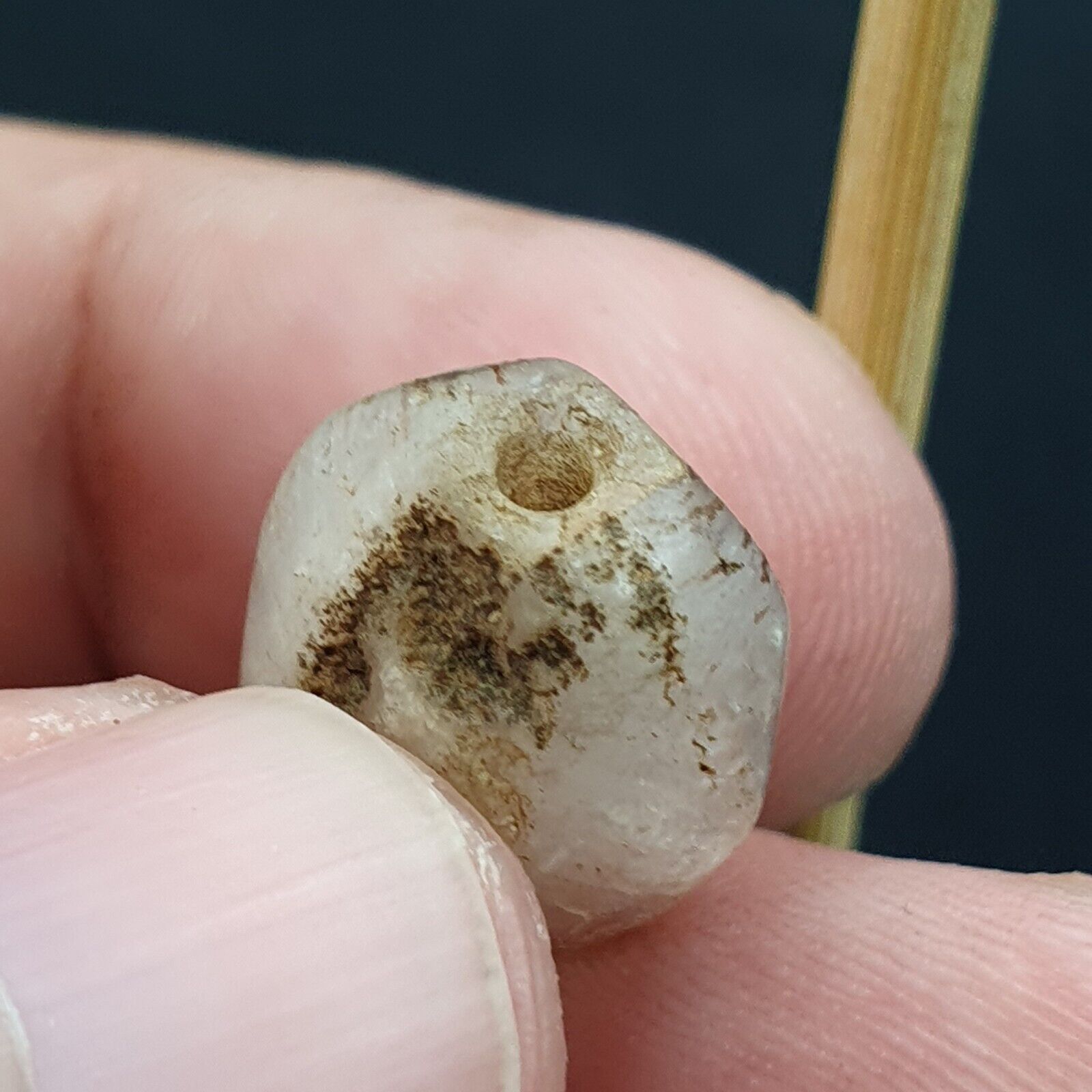 Ancient Roman to Islamic Era crystal Quartz Bead