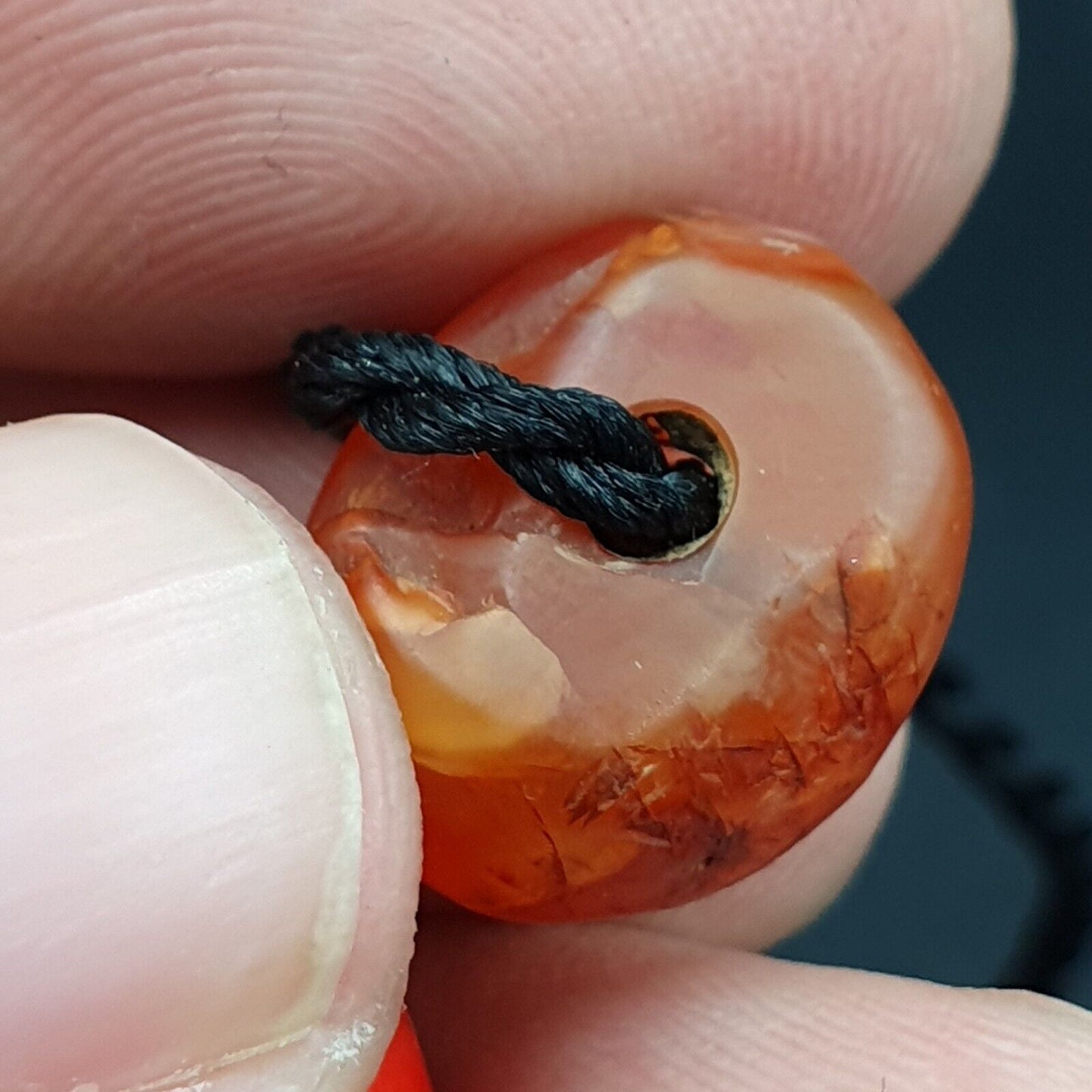古代非洲喜馬拉雅印度藏瑪瑙紅玉髓和玻璃珠