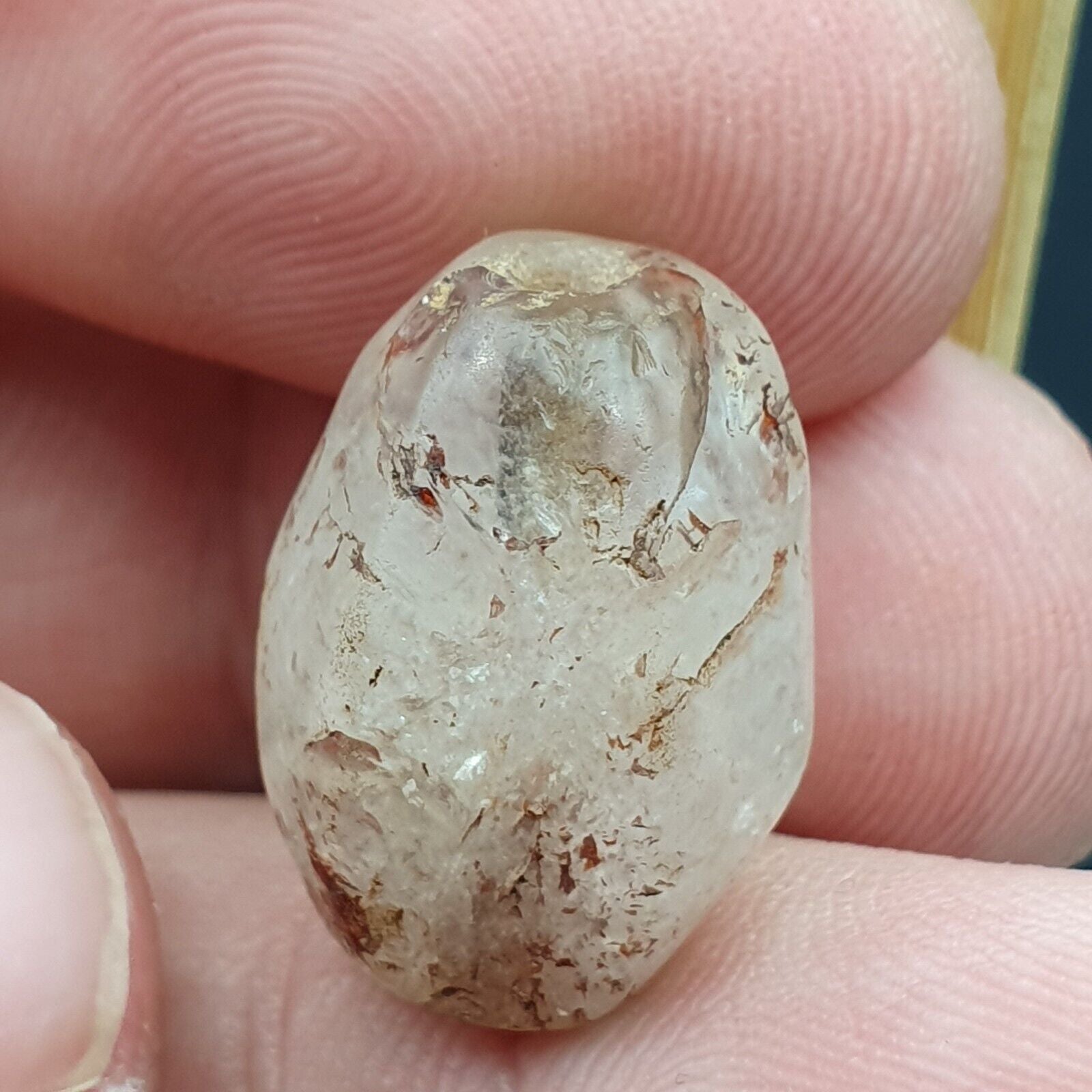 Ancient Roman to Islamic Era crystal Quartz Bead