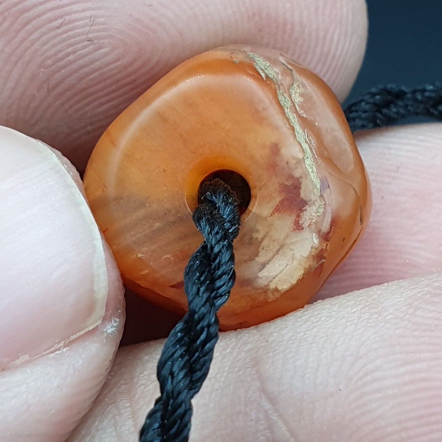 古代非洲喜馬拉雅印度藏瑪瑙紅玉髓和玻璃珠