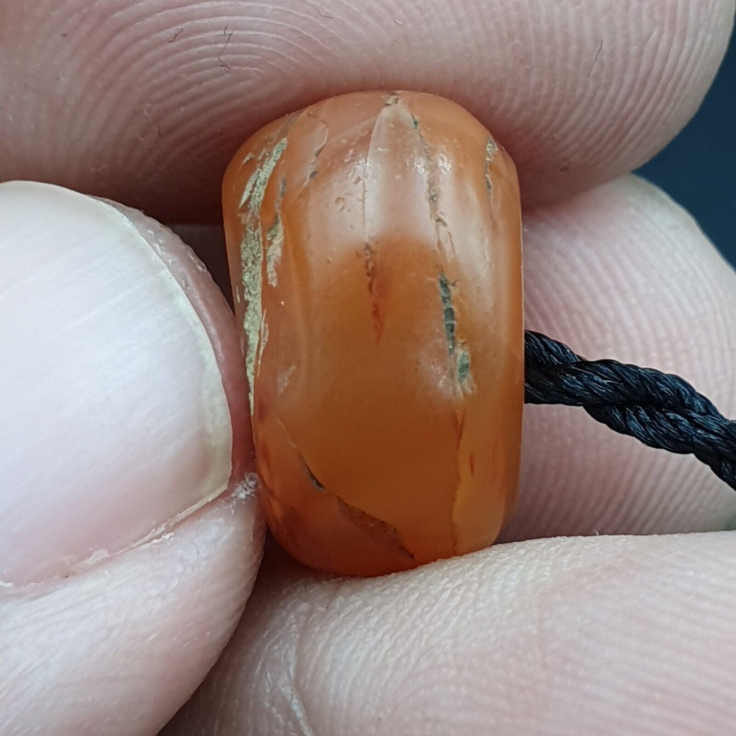 古代非洲喜馬拉雅印度藏瑪瑙紅玉髓和玻璃珠