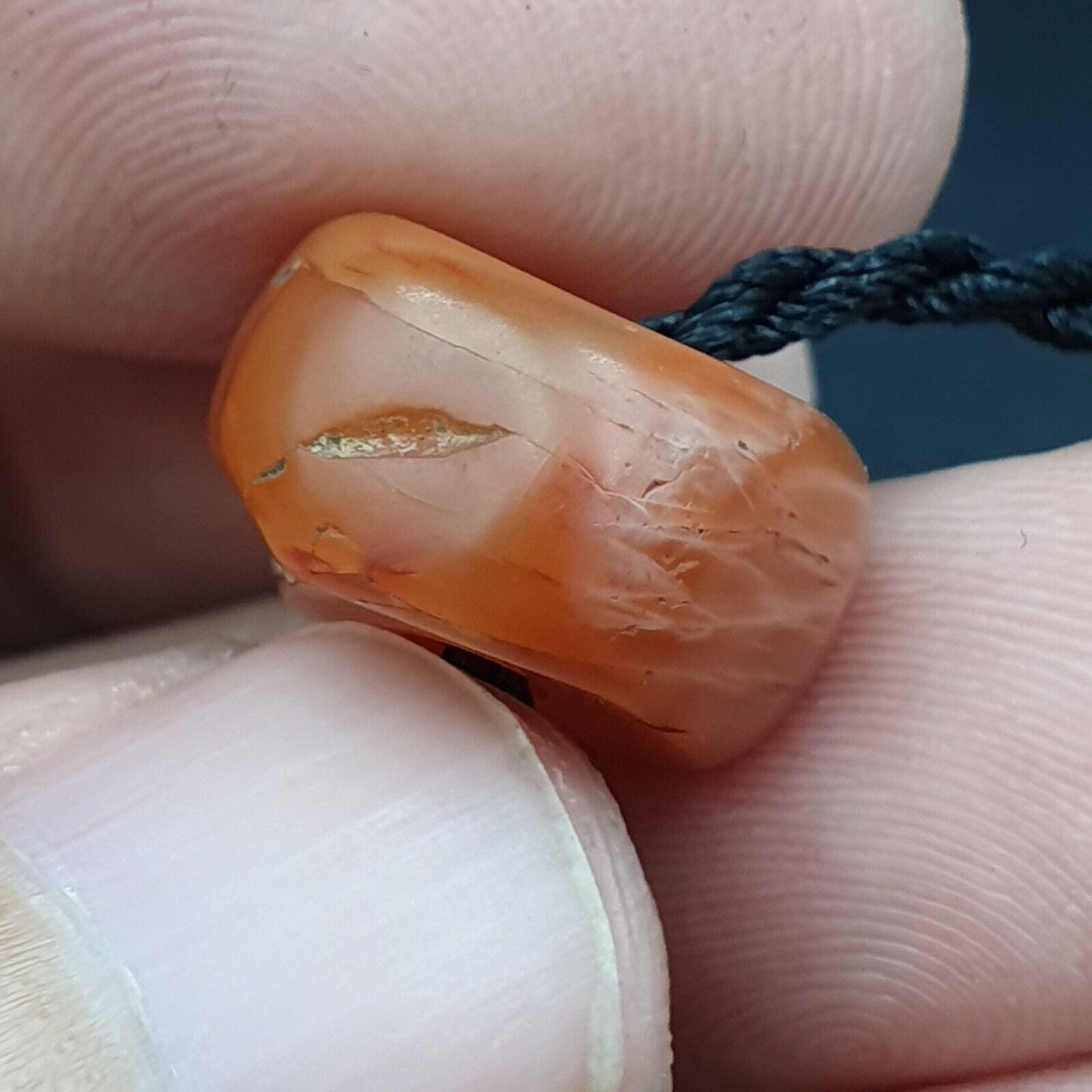 古代非洲喜馬拉雅印度藏瑪瑙紅玉髓和玻璃珠