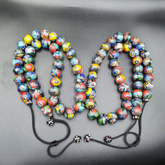 NEW LOT 2 Venerano HANDMADE LAMPWORK ART GLASS BEADS NECKLACES