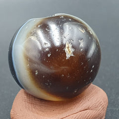 Antique Ancient INDO Himalaya Agate stone Bead