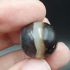 Antique Ancient INDO Himalaya Agate stone Bead