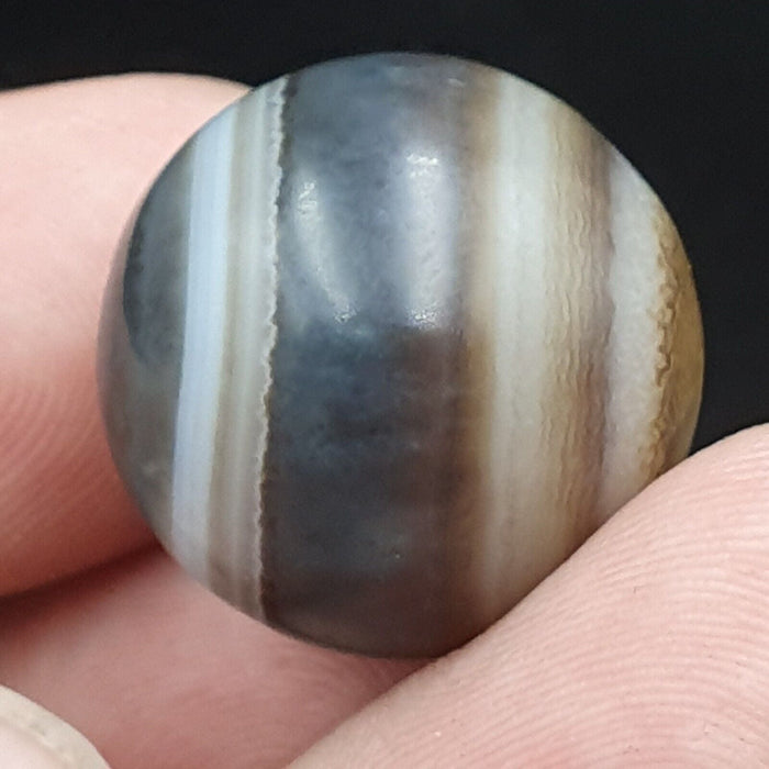Antique Ancient Indo Himalaya Agate Stone Bead From Bangladesh