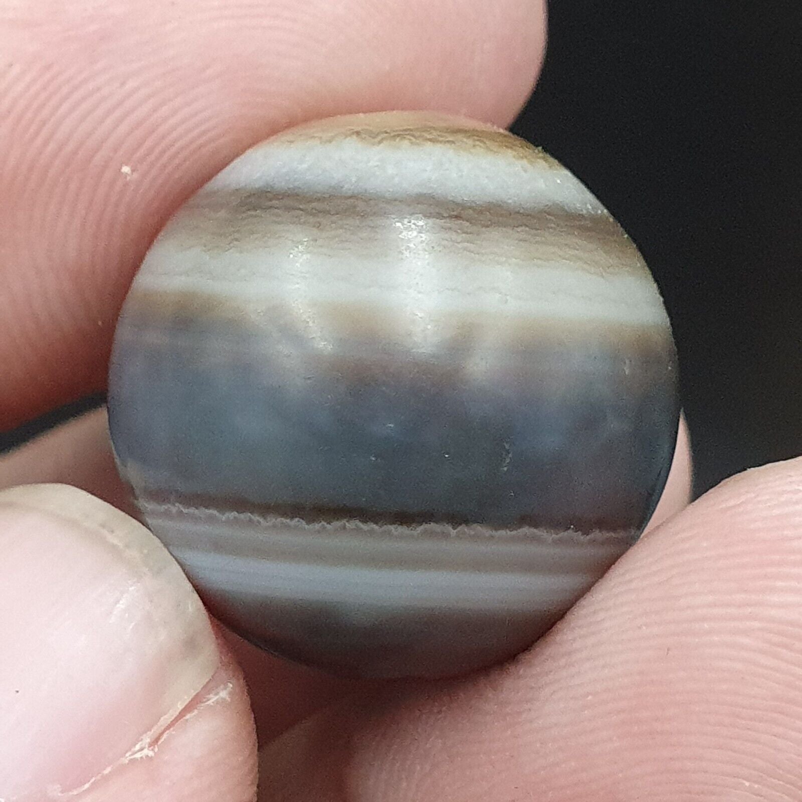 Antique Ancient INDO Himalaya Agate stone Bead from Bangladesh
