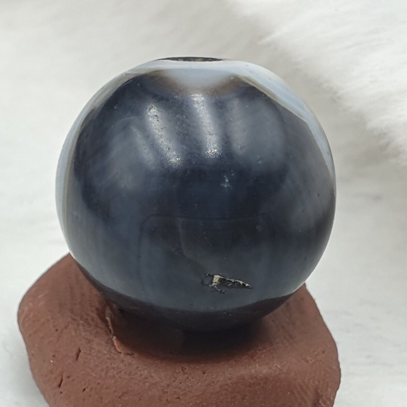 Antique Ancient INDO Himalaya Agate stone Bead from Bangladesh