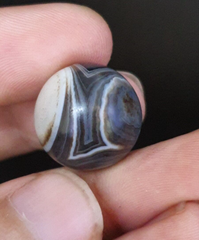 Antique Ancient INDO Himalaya Agate stone Bead Suleimani Agate 20mm