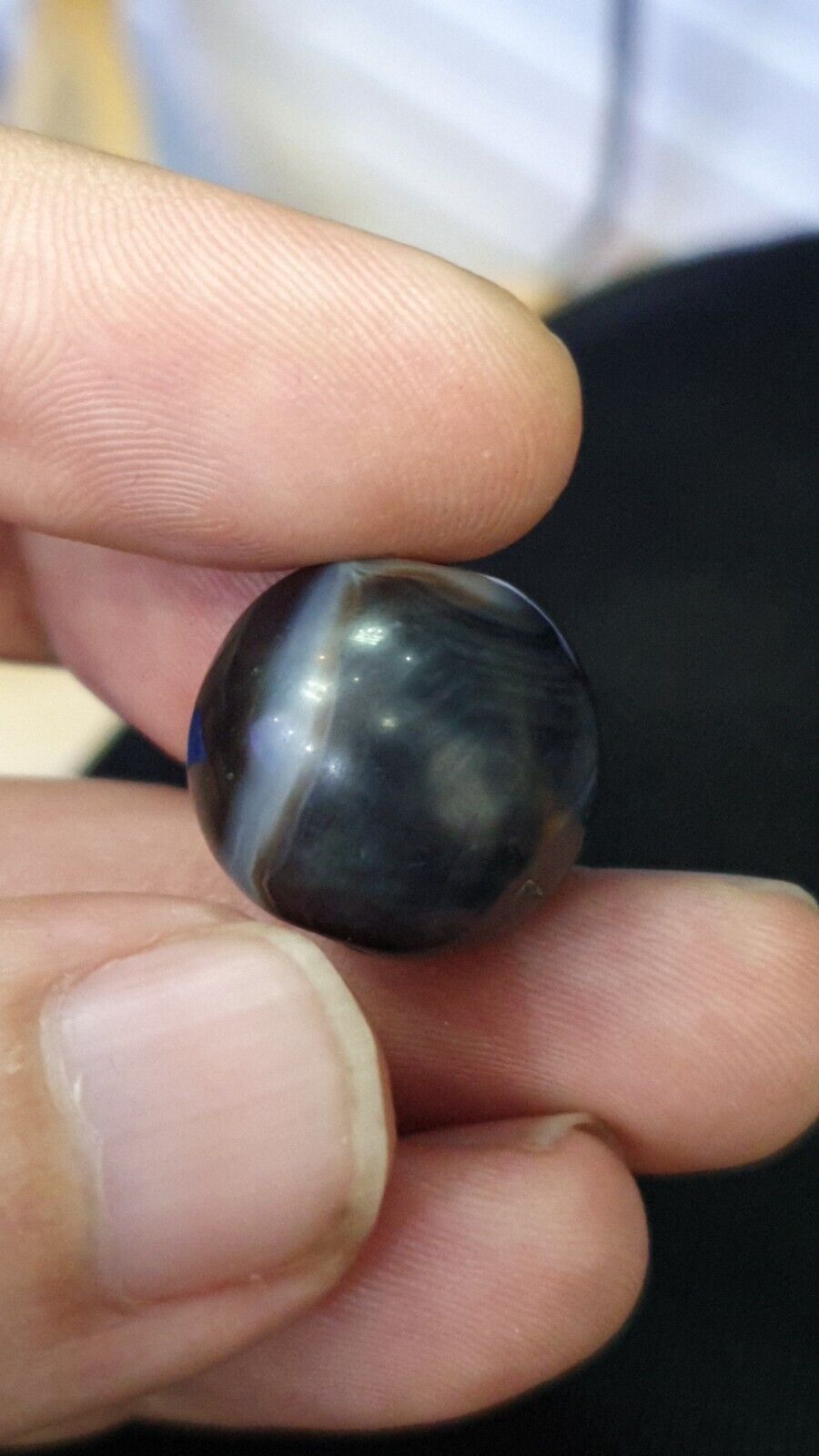Antique Ancient INDO Himalaya Agate stone Bead Suleimani Agate