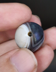 Antique Ancient INDO Himalaya Agate stone Bead Suleimani Agate 20mm