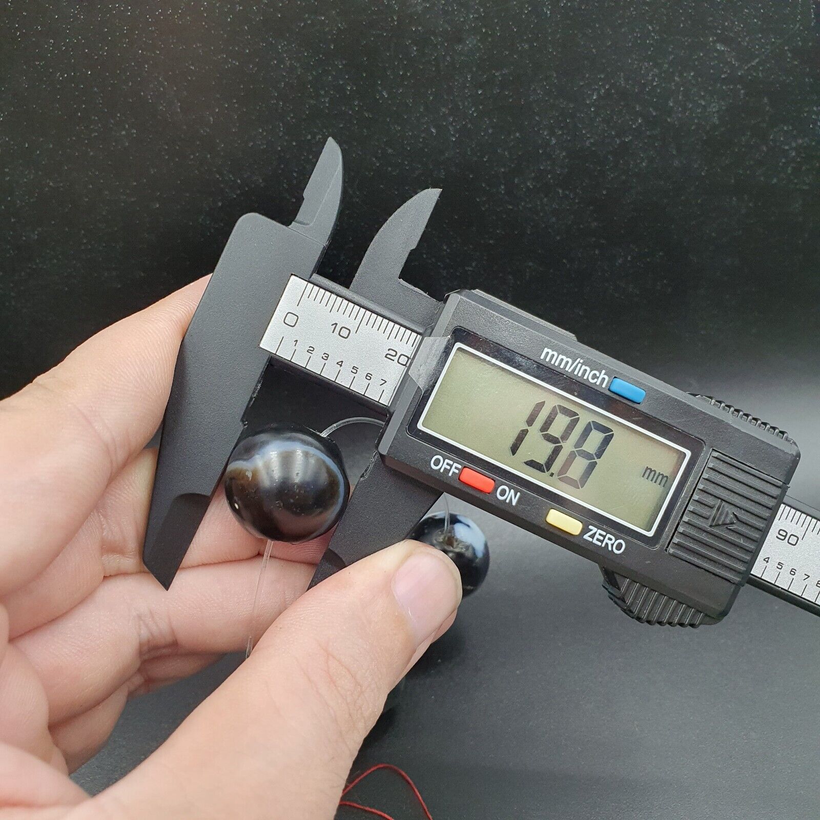 Lot 5 Antique Ancient INDO Himalaya Agate stone Bead Suleimani Agate 18-20mm