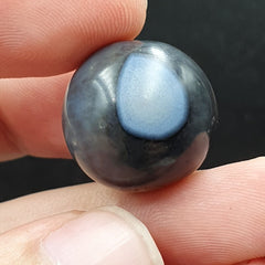 Antique Ancient INDO Himalaya Agate stone Bead Suleimani from Bangladesh 19.5mm