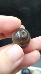 Antique Ancient INDO Himalaya Agate stone Bead Suleimani Agate 19.2mm