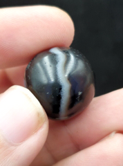 Antique Ancient INDO Himalaya Agate stone Bead Suleimani Agate 20mm