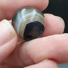 Antique Ancient INDO Himalaya Agate stone Bead Suleimani Agate 19.5mm
