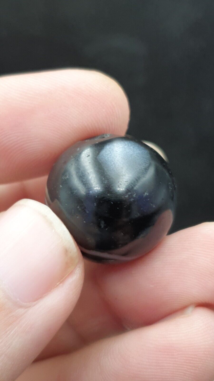 Antique Ancient INDO Himalaya Agate stone Bead Suleimani Agate 20mm