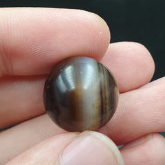 Antique Ancient INDO Himalaya Agate stone Bead Suleimani Agate 18.5mm