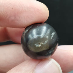 Antique Ancient INDO Himalaya Agate stone Bead Suleimani Agate 19.5mm