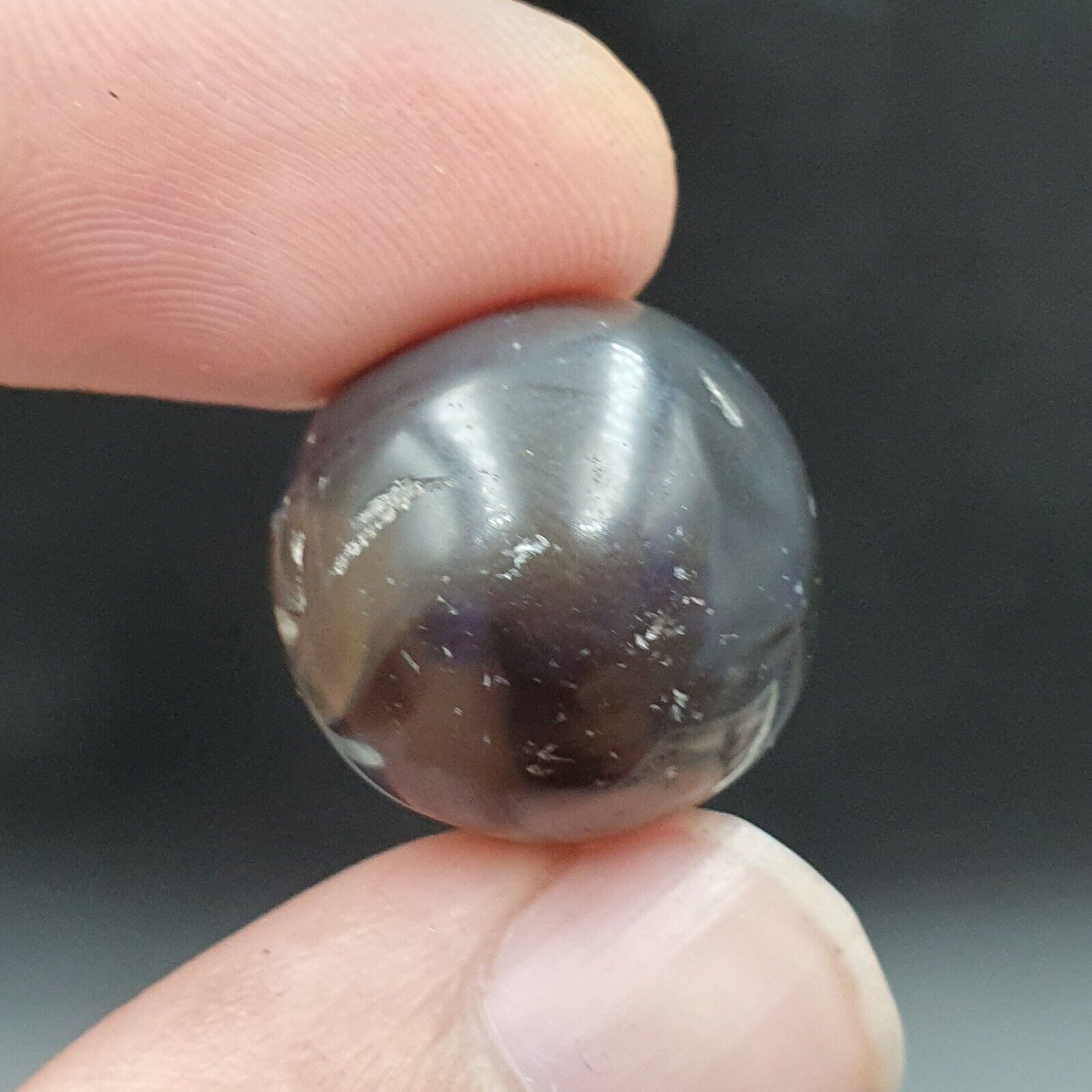 Antique Ancient INDO Himalaya Agate stone Bead Suleimani Agate 19.5mm