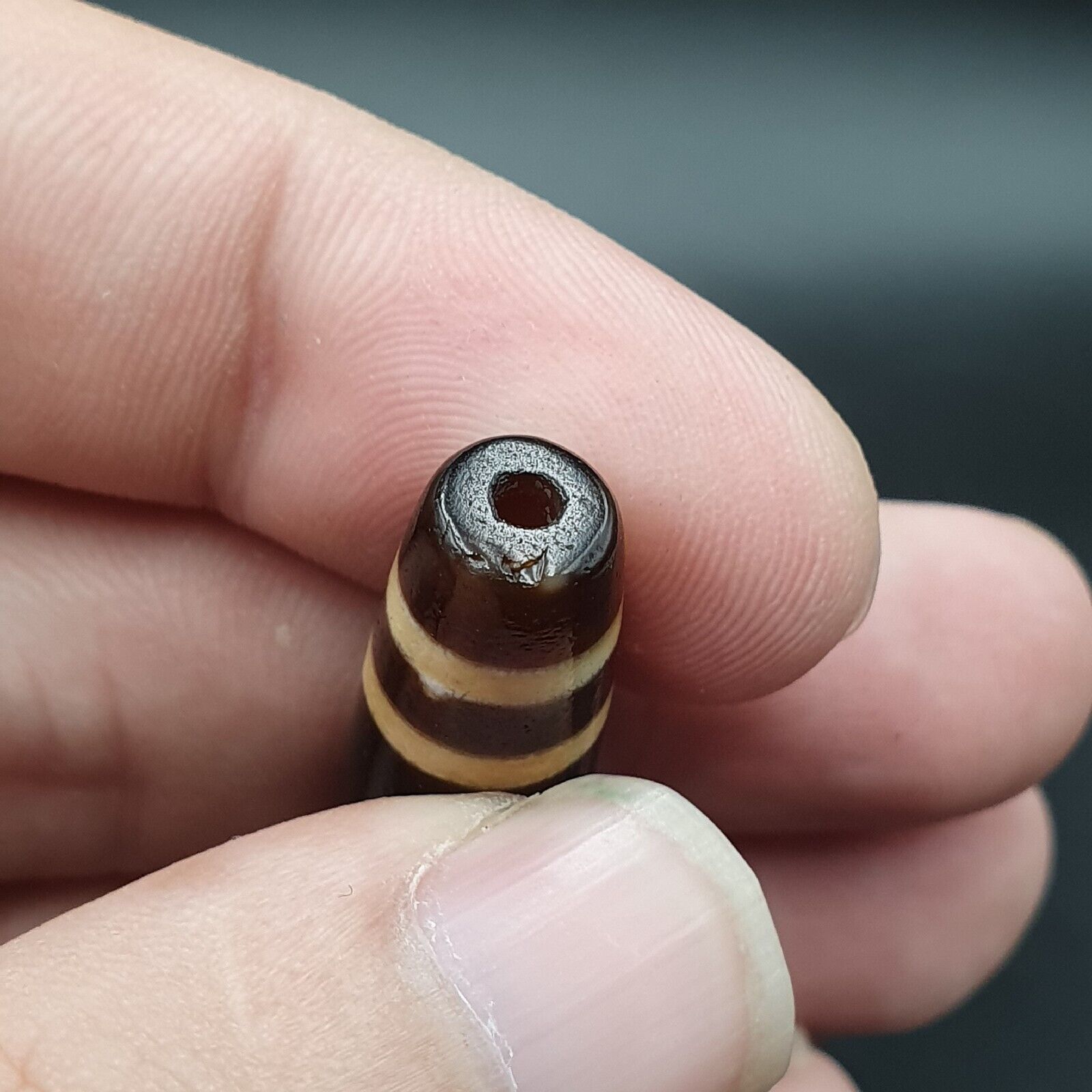 Himalayan Indo Tibetan Eyes Beads unique Patterns Dzi Amulet Beads