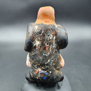 East Oasis Large Ancient Mosaic Glass Sheep Head Bead Pendant Collectible
