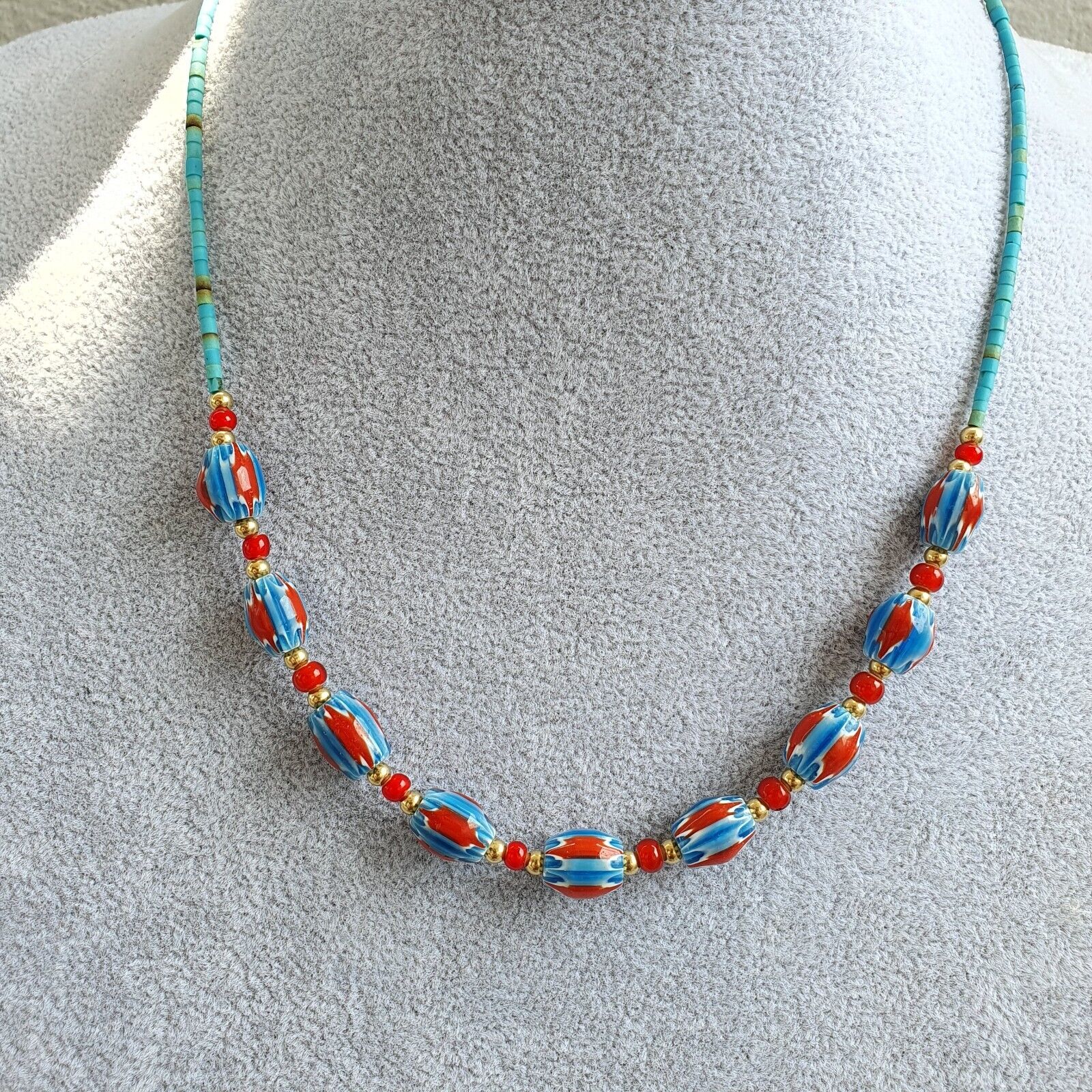 Lot 20 Necklaces Chevron and Seed Beads Wholesale Lot for Beads Reseller.