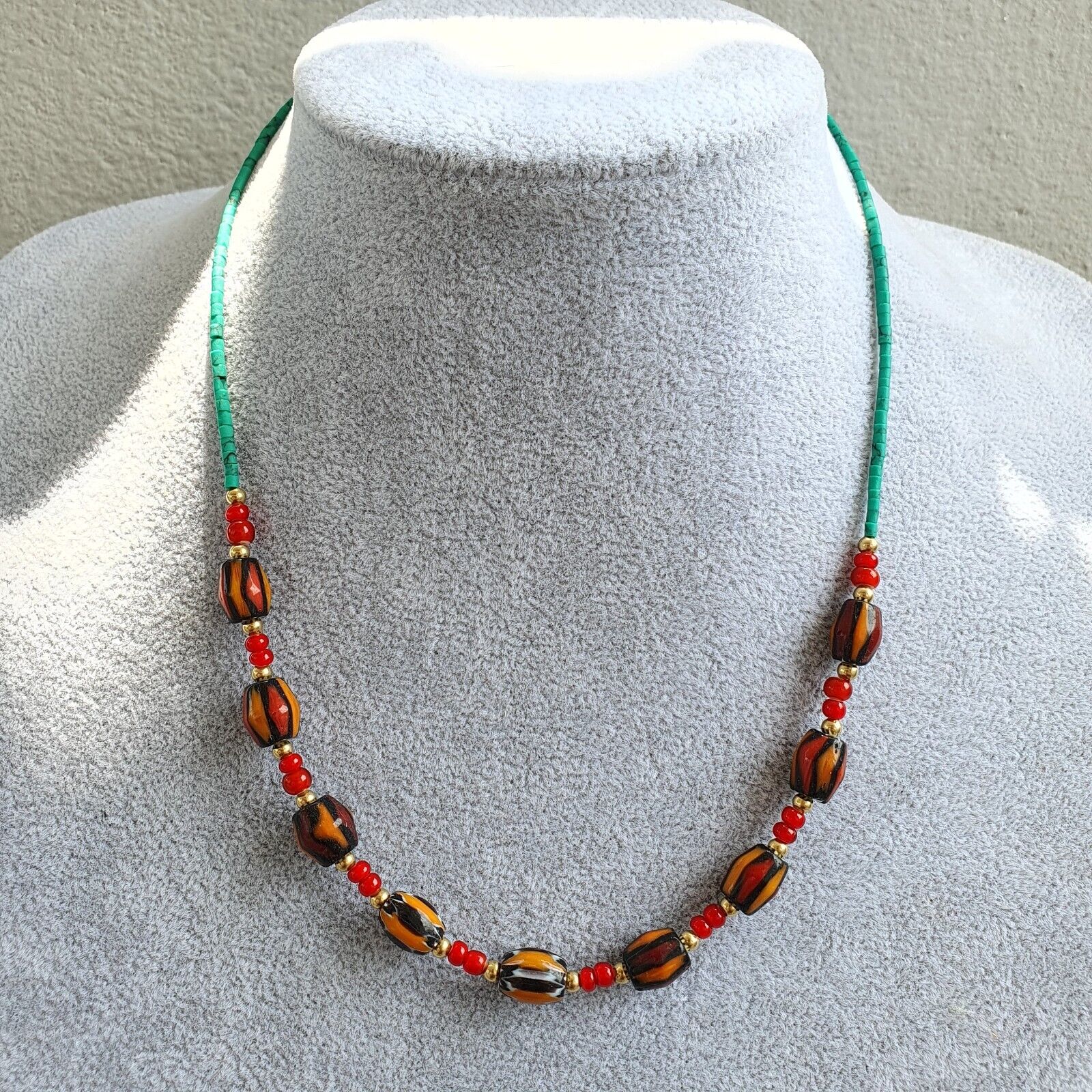 Lot 20 Necklaces Chevron and Seed Beads Wholesale Lot for Beads Reseller.
