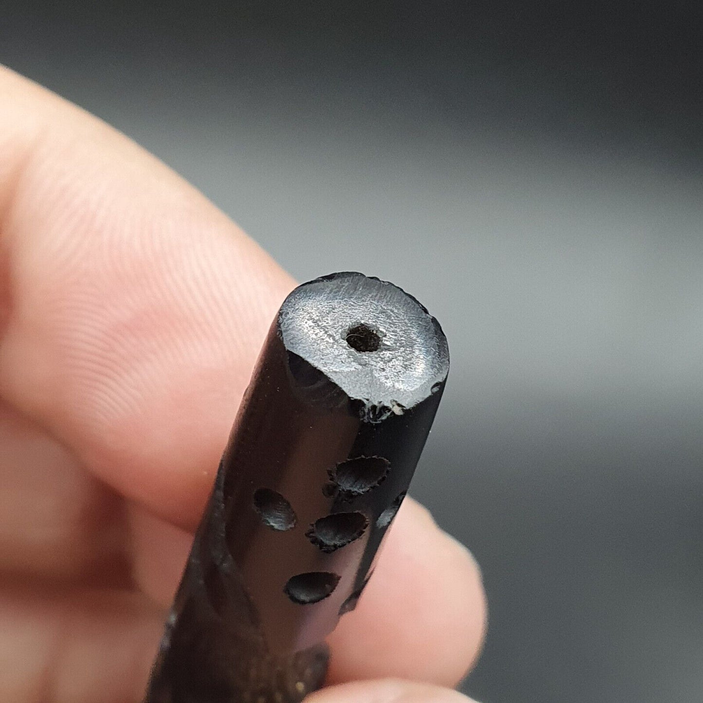 馬戰士古董古代印度西藏雕刻瑪瑙眼睛石珠護身符