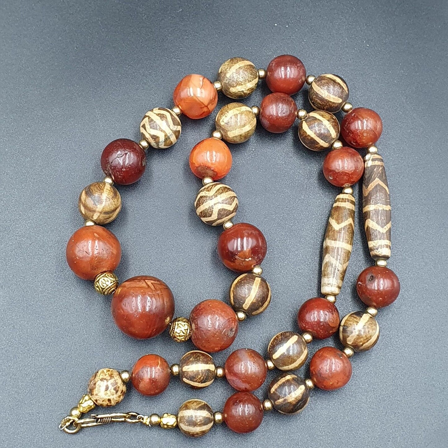 東南亞古物古代瑪瑙老 Brumes Buddhain Pumtek 珠