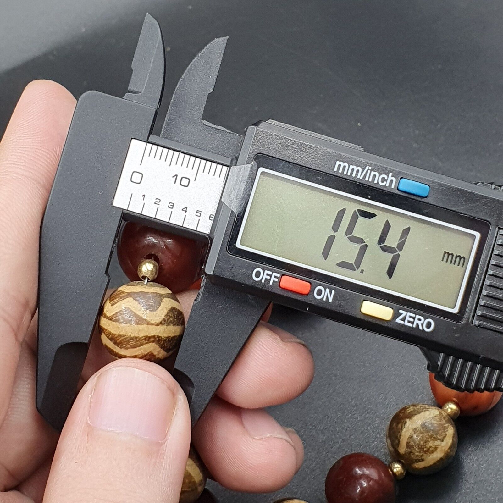 South East Asian Antiquities Ancient Agate Old Brumes Buddhain Pumtek Bead