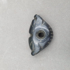 Antique Black Magnetic Stone mysterious animal carving Jade Amulet Stone MG -5