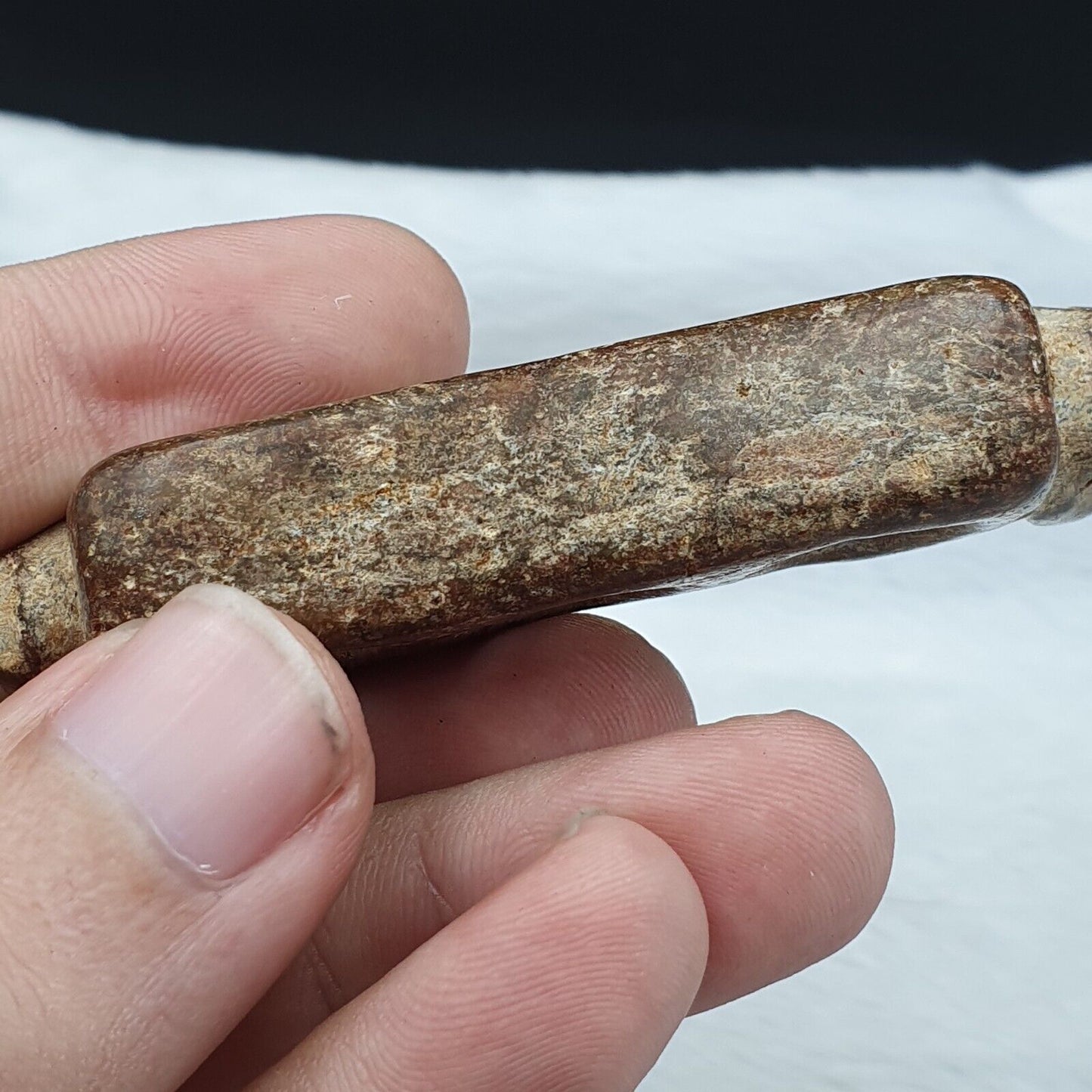 古董石銹玉神秘生物雕刻石吊墜護身符 JD-14