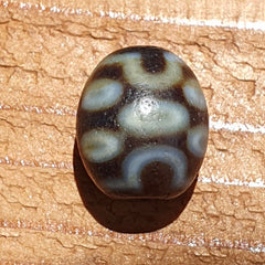 Dragon Eye Old Antique Himalayan Indo Tibetan Dragon 7 Eyes Dzi Amulet Bead