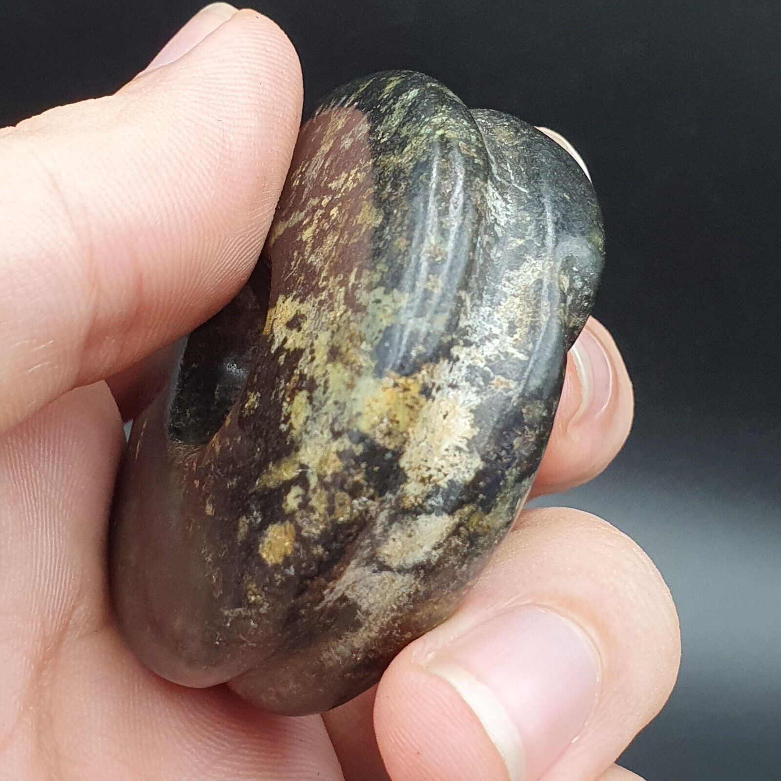Antique jade Stone carving stone Pendent Amulet  JD26