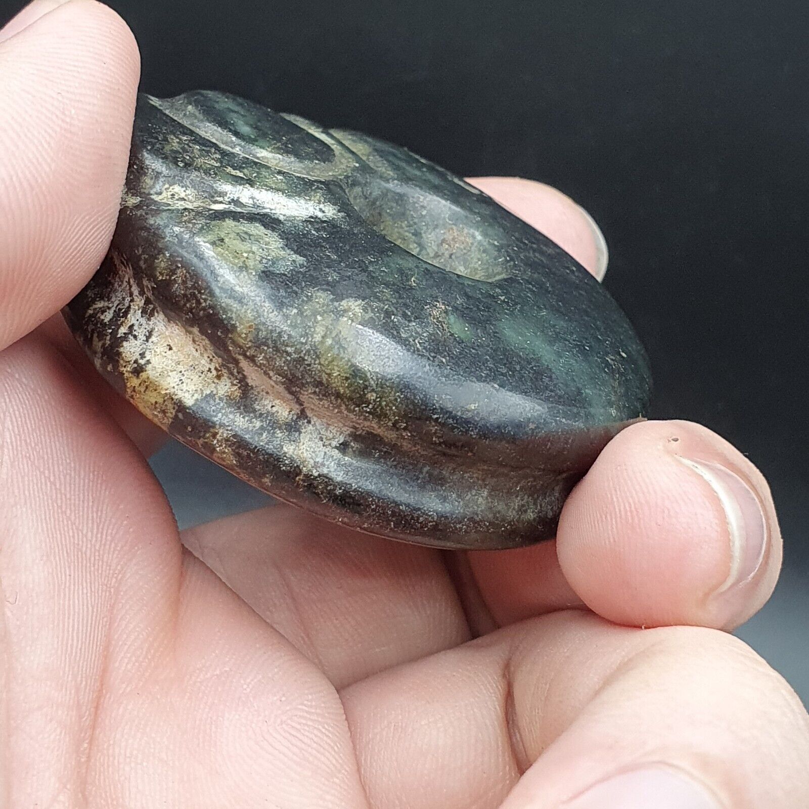 Antique jade Stone carving stone Pendent Amulet  JD26