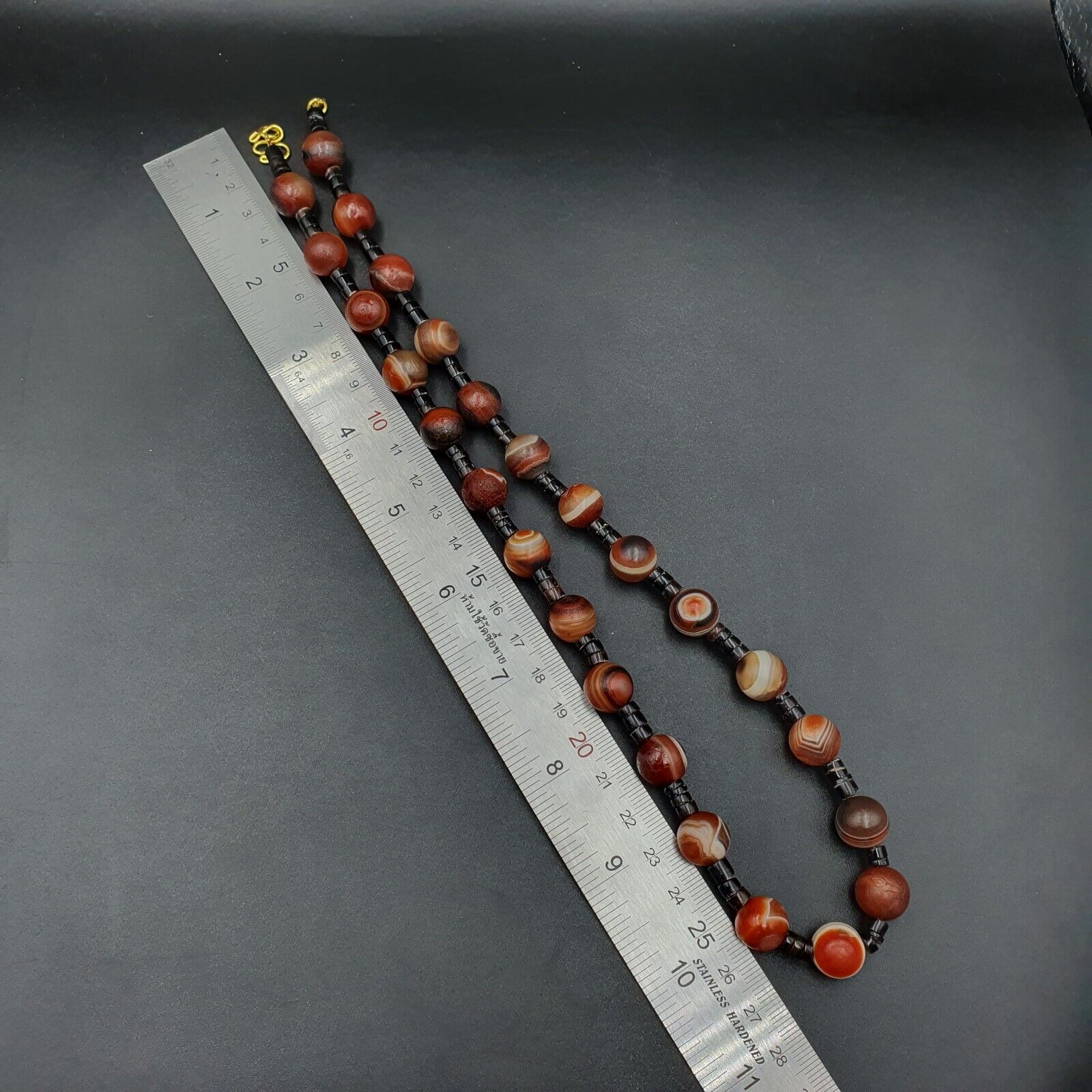 Rare Beautiful Indo Tibetan Himalayan Nepalese For Luck Carnelian Eye Agate Bead