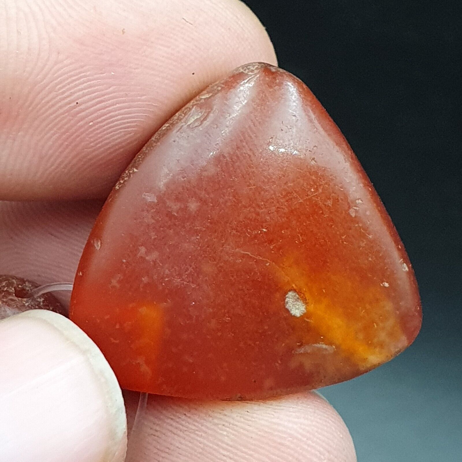 Antique Ancient Lot 3 Agate Pendent Old Himalayan Tibetan African AGATE Bead