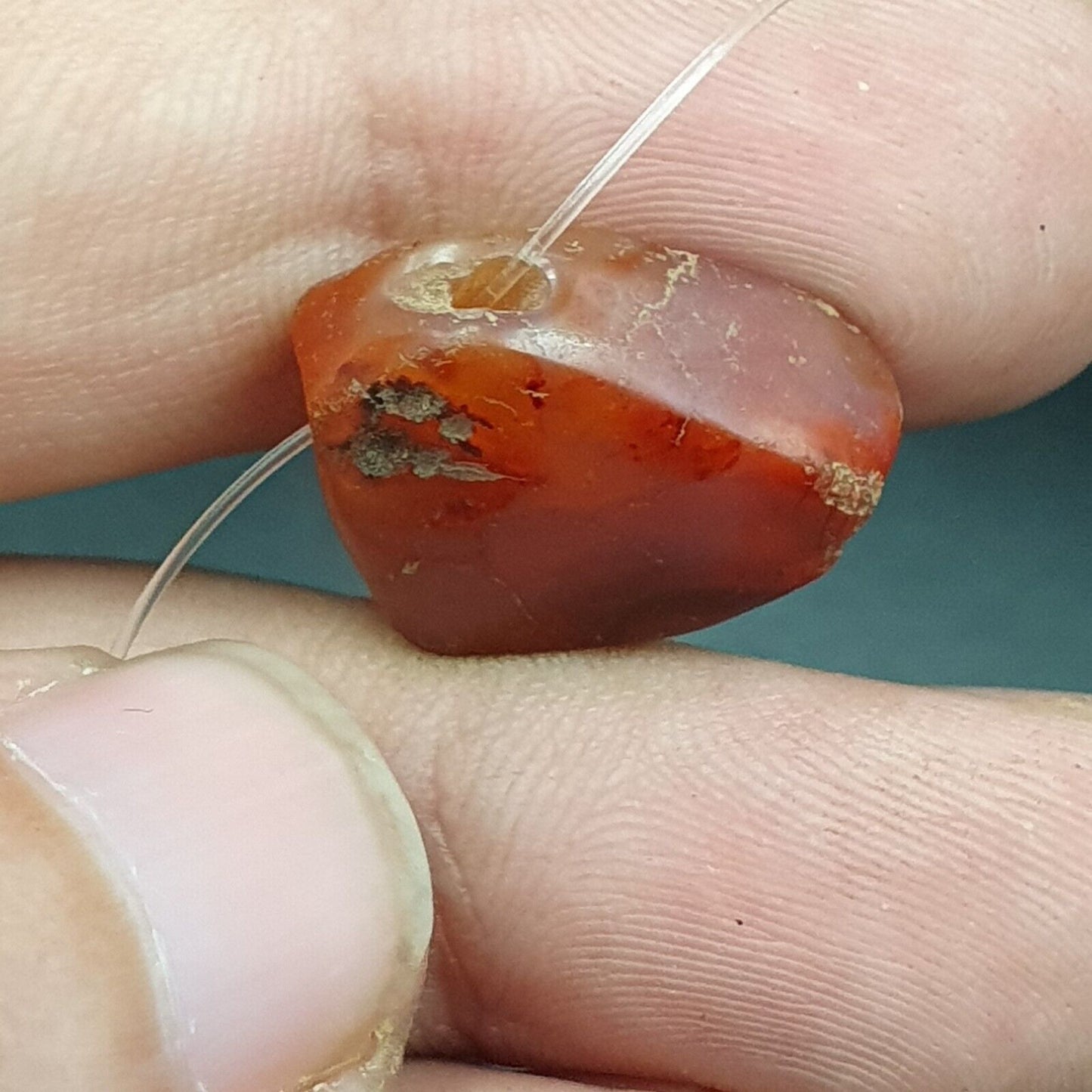 古董古代批次 5 瑪瑙吊墜老喜馬拉雅西藏非洲瑪瑙珠
