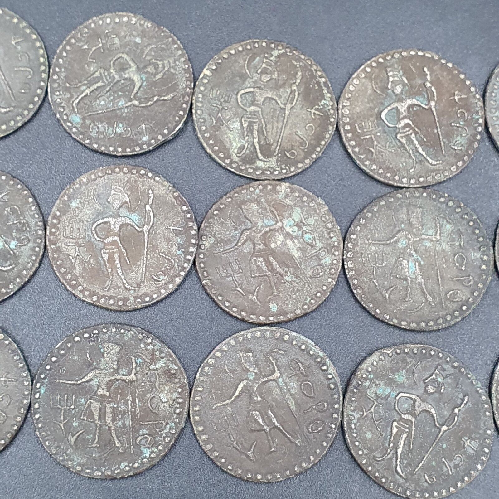 Unresearched Wonderful Ancient Antique Style Old Coin Unique Style Coin