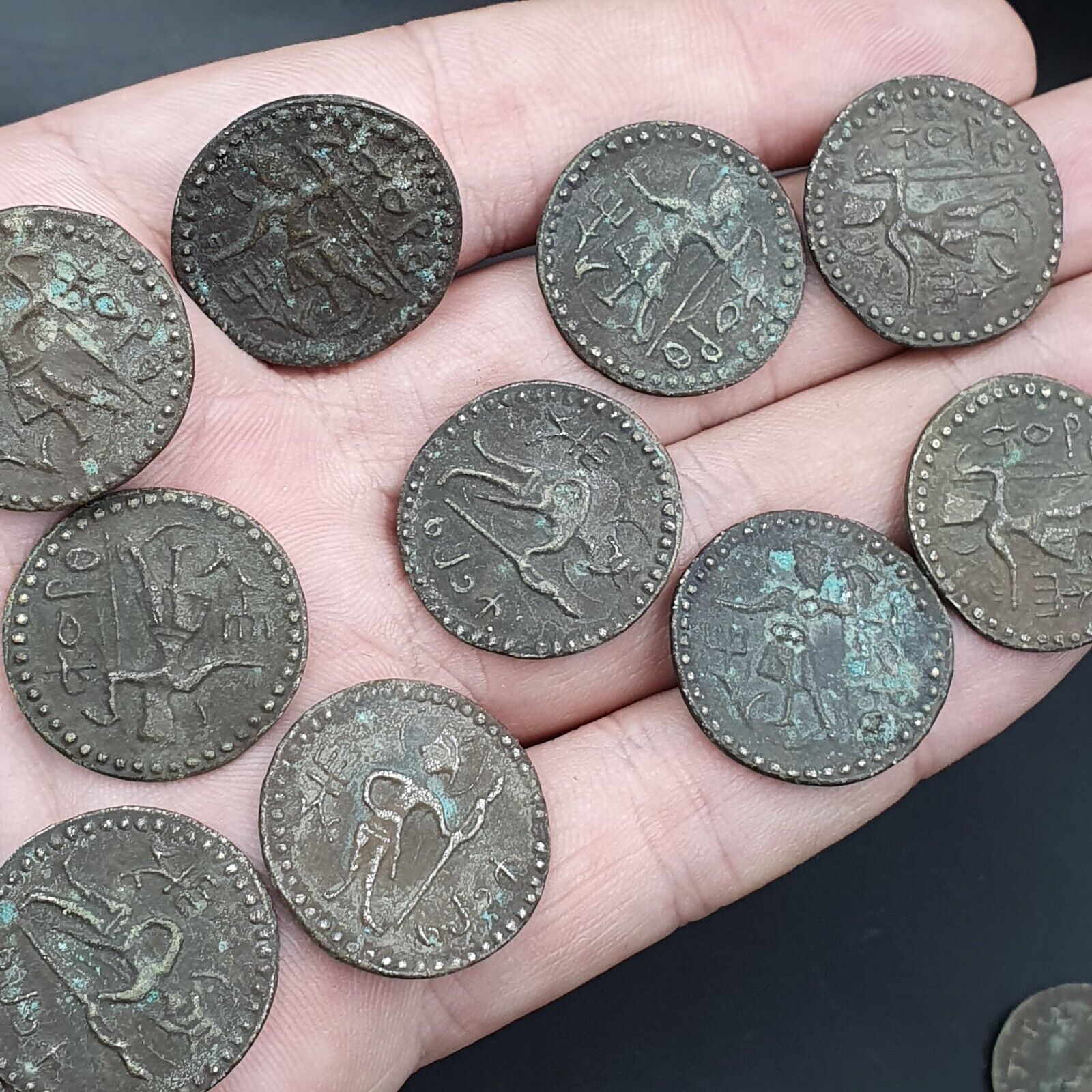 Unresearched Wonderful Ancient Antique Style Old Coin Unique Style Coin