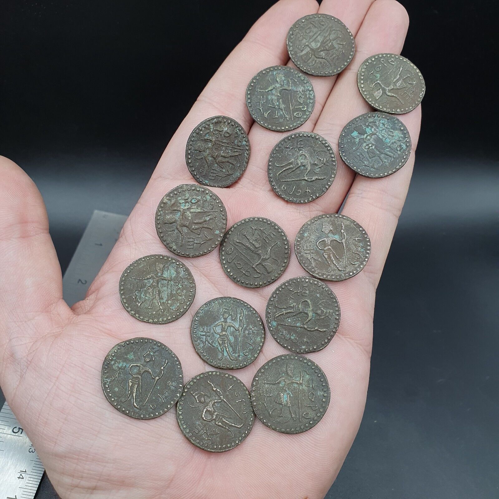 Unresearched Wonderful Ancient Antique Style Old Coin Unique Style Coin