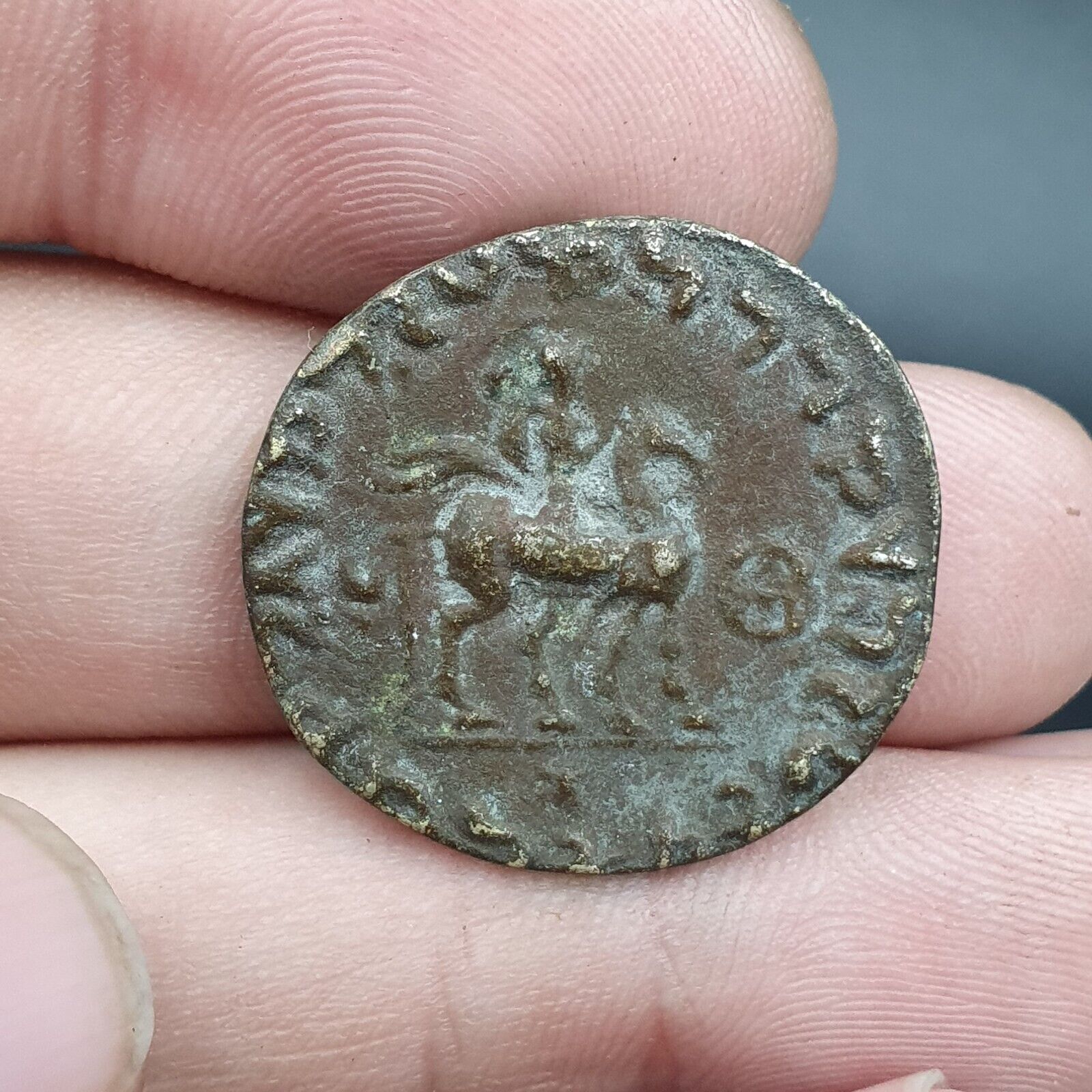 Unresearched Wonderful Ancient Antique Style Old Coin Unique Style Coin
