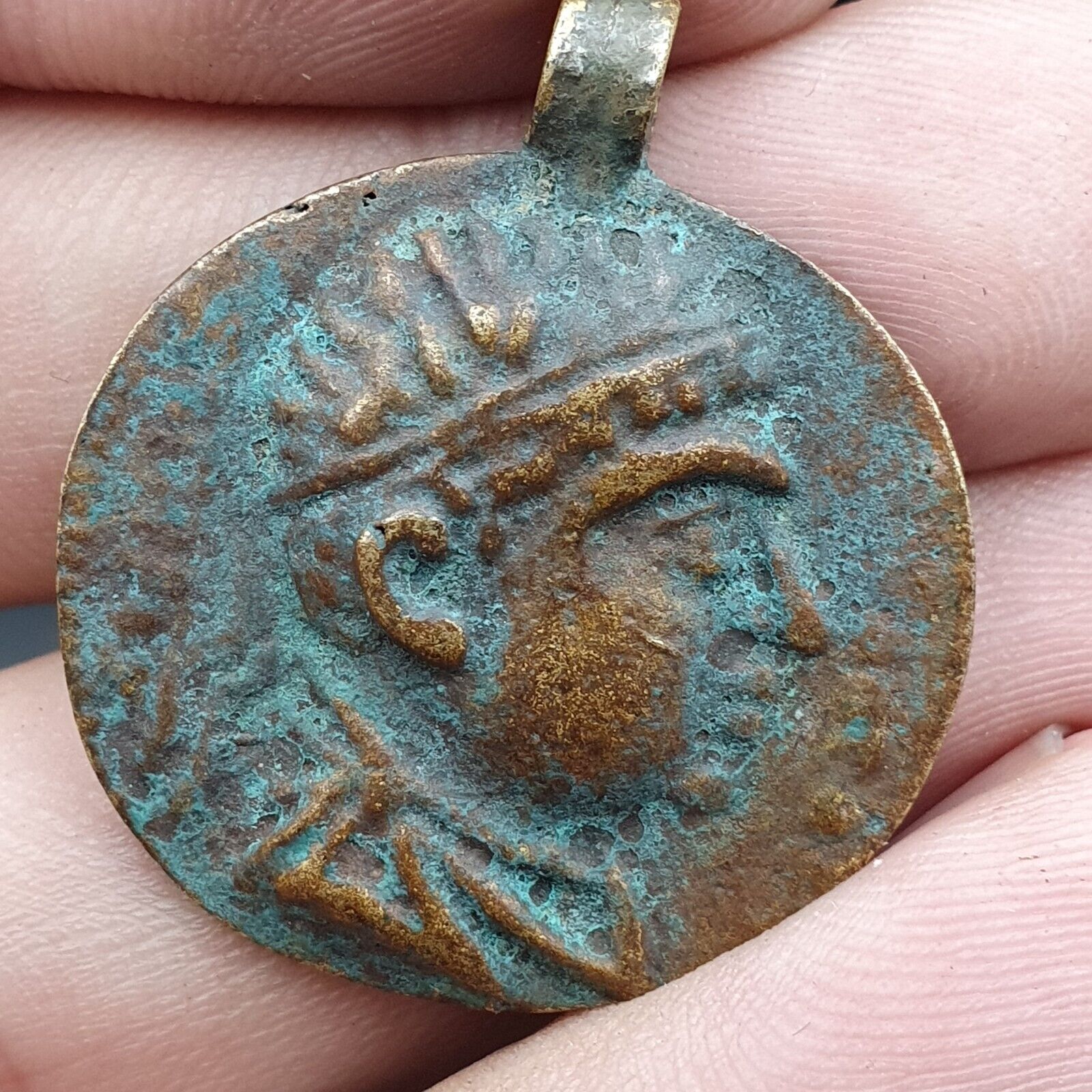Unresearched Wonderful Ancient Antique Style Old Coin Unique Style Coin