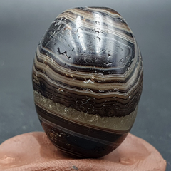 Ancient Antique Agate Suleimani Bead Pure Patterns Amulet Religious Antiquities
