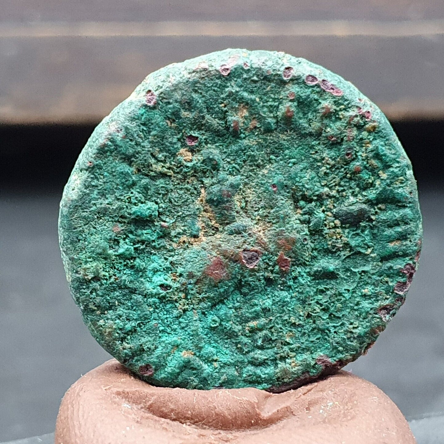 古代古董稀有希臘貴霜帝國銅幣（約公元 55-105 年）CNL#2