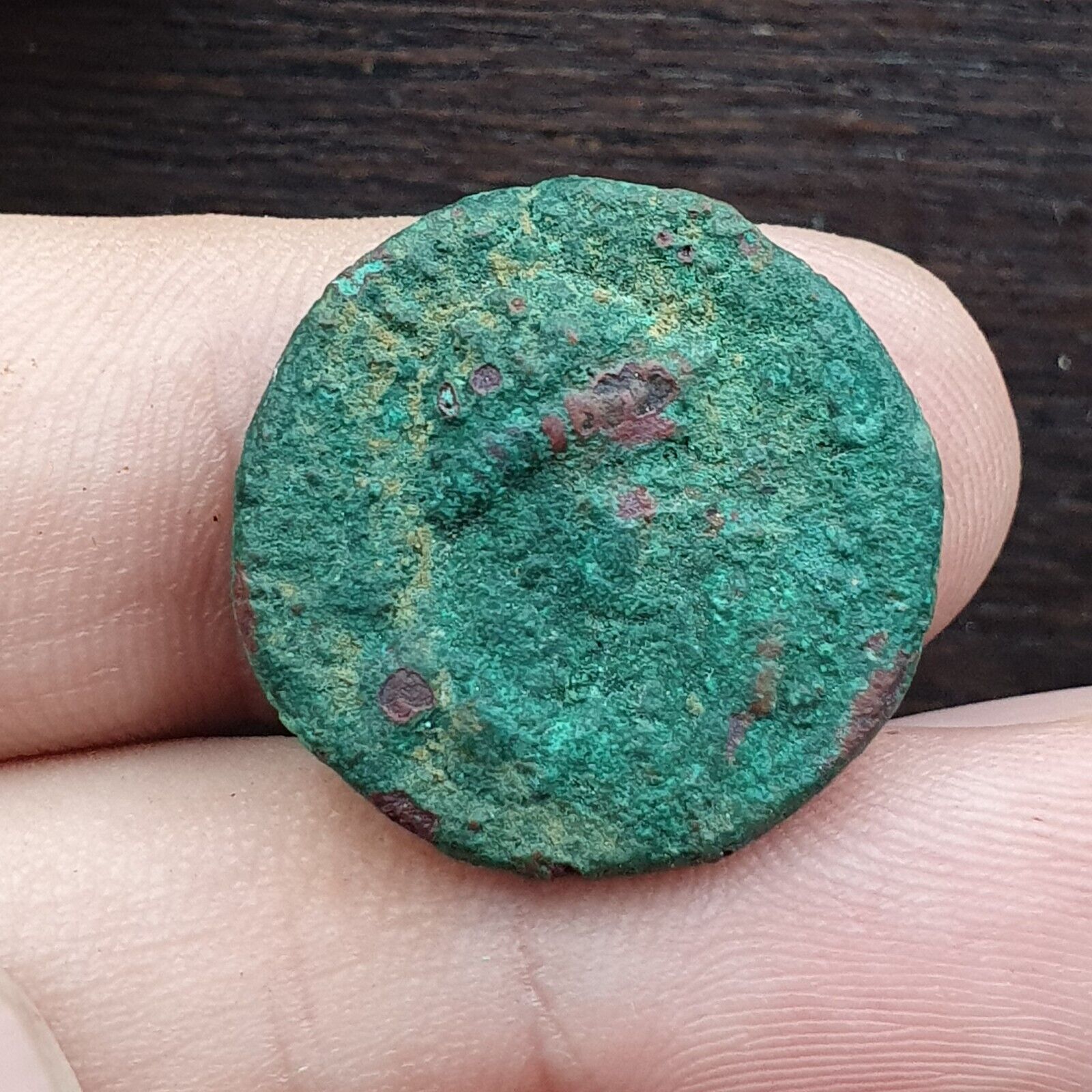 Ancient Antique Rare Greek Kushan Empire Bronze Coin (Circa 55-105AD) CNL#2