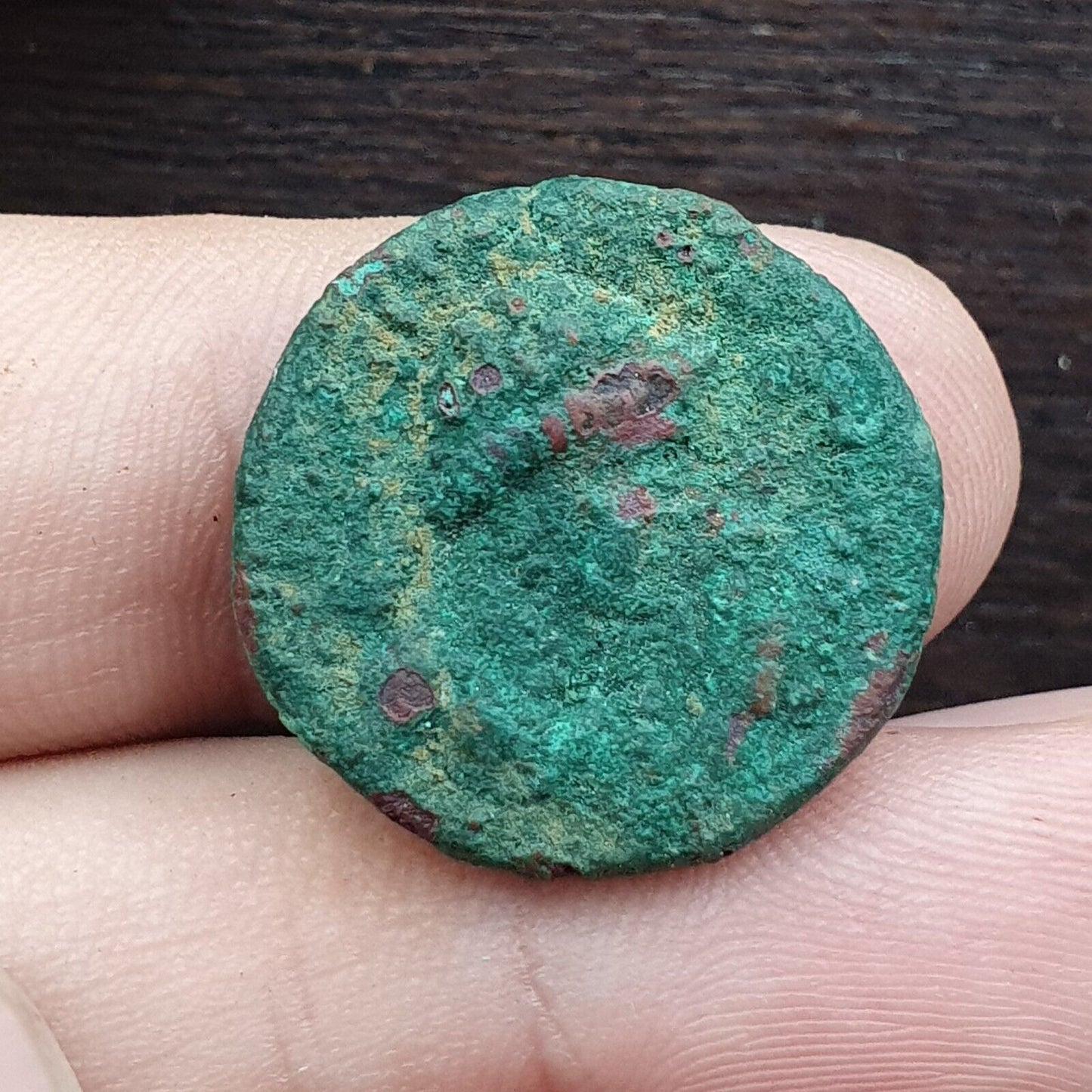 古代古董稀有希臘貴霜帝國銅幣（約公元 55-105 年）CNL#2