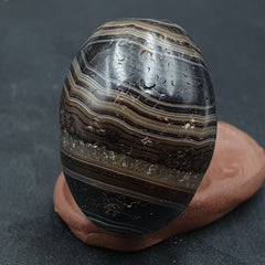 Ancient Antique Agate Suleimani Bead Pure Patterns Amulet Religious Antiquities