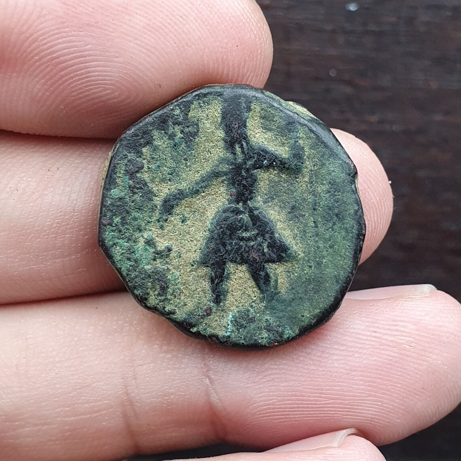 Ancient Decapolis. Esbus. Elagabalus. 218-222 AD Empire Bronze Coin  CNL#5